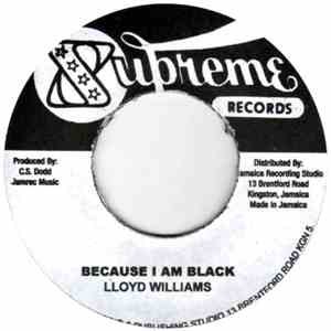 Lloyd Williams - Because I Am Black