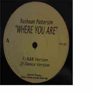 Rahsaan Patterson, Carl Thomas - Where You Are