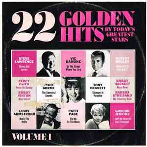 Various - 22 Golden Hits By Today's Greatest Stars (Volume 1)
