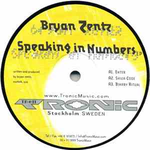 Bryan Zentz - Speaking In Numbers EP