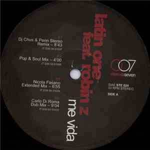 Latin One Feat. Robin Z - Me Vida
