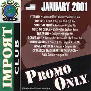 Various - Promo Only Import Club January 2001