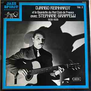 Django Reinhardt Et Le Quintette Du Hot Club De France Avec Stephane Grappelli - 1938-1939 Vol. 3