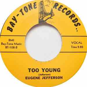 Eugene Jefferson - I Won't Cry No More / Too Young