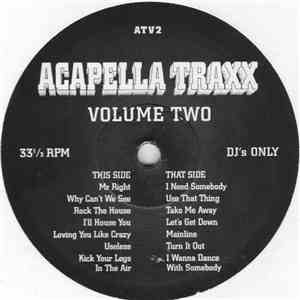Various - Acapella Traxx Volume Two