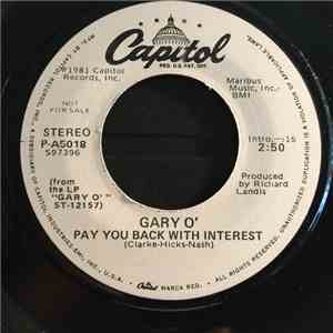 Gary O' - Pay You Back With Interest