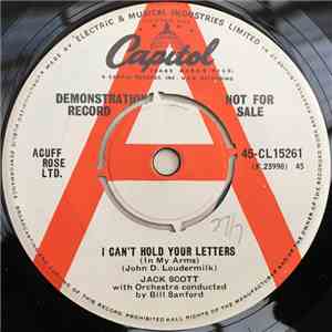 Jack Scott - I Can't Hold Your Letters (In My Arms)
