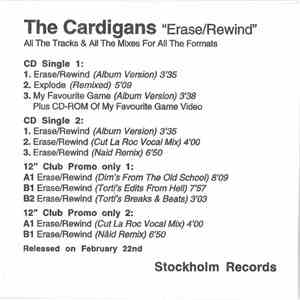 The Cardigans - Erase/Rewind (All The Tracks & All The Mixes For All The Fo ...