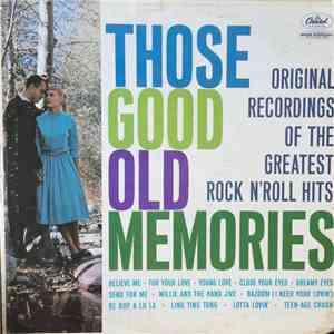 Various - Those Good Old Memories