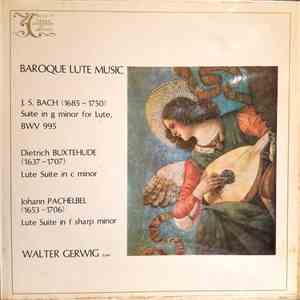 Walter Gerwig - Baroque Lute Music