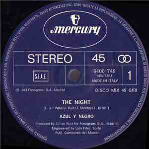 Azul Y Negro - The Night