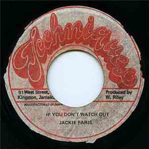 Jackie Paris - If You Don't Watch Out