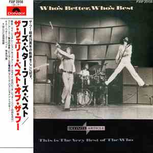 The Who - Who's Better, Who's Best: The Very Best Of The Who