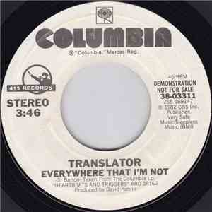 Translator  - Everywhere That I'm Not