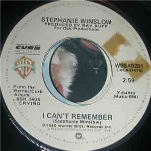 Stephanie Winslow - I Can't Remember
