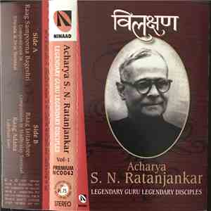 Acharya S. N. Ratanjankar - Vilakshan Vol 1