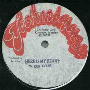 Don Evans  - Here Is My Heart