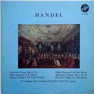 Handel - Telemann Society Orchestra, Richard Schulze - Concertos & Sonatas