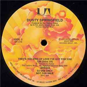 Dusty Springfield - That's The Kind Of Love I've Got For You