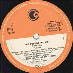 Franz Lehár - Die Lustige Witwe (Auszüge)