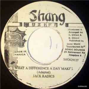 Jack Radics - What A Difference A Day Makes