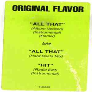 Orignial Flavor - All That