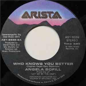 Angela Bofill - Who Knows You Better