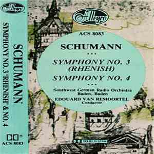 Schumann - Southwest German Radio Orchestra, Baden, Baden, Edouard Van Remo ...