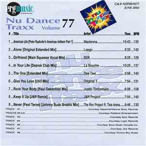 Various - Nu Dance Traxx Volume 77