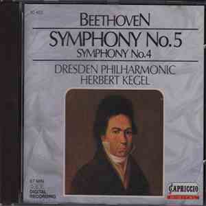 Beethoven - Dresdner Philharmonie, Herbert Kegel - Symphony No.5 / Symphony ...