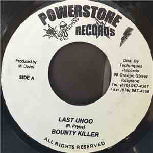 Bounty Killer - Last Unoo