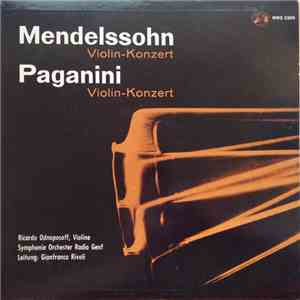 Mendelssohn / Paganini - Ricardo Odnoposoff, Symphonie Orchester Radio Genf ...
