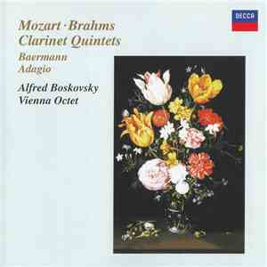 Mozart, Brahms, Baermann, Alfred Boskovsky, Vienna Octet - Clarinet Quintet ...