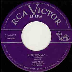 Pedro Vargas Con La Orquesta de Noro Morales - Monisima / A Puros Besos