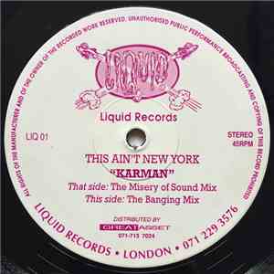 This Ain't New York - Karman