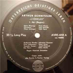 Arthur Schnitzler - Liebelei