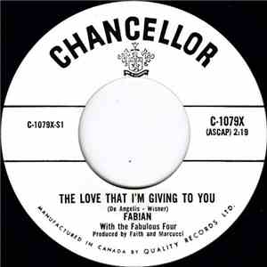 Fabian  - The Love That I'm Giving To You
