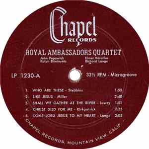 Royal Ambassadors Quartet - Who Are These