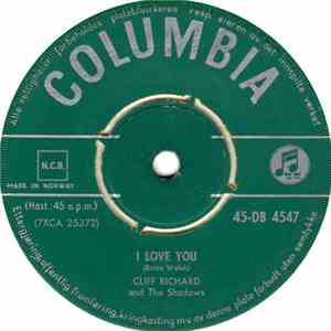Cliff Richard And The Shadows - I Love You