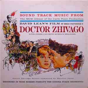 The Cinema Sound Stage Orchestra - Plays Music From Doctor Zhivago And Othe ...