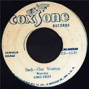 King Stitt / The Underground Vegetable - Back-Out Version / Holly Rhythm