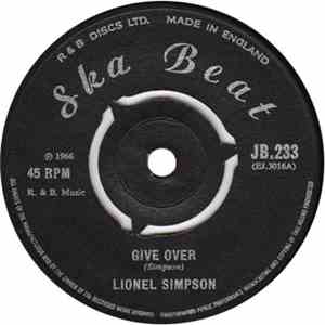 Lionel Simpson - Give Over / Never Before