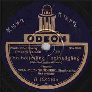 Sven-Olof Sandberg - En Böljesång I Solnedgång / Stjärnenätter I Hawaii