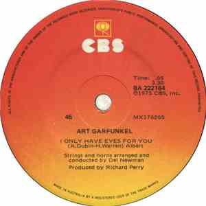 Art Garfunkel - I Only Have Eyes For You