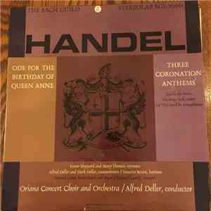 Oriana Concert Orchestra, London Oriana Choir, Alfred Deller - Handel: Ode  ...