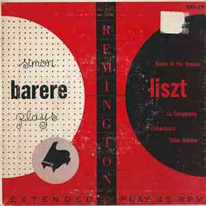 Simon Barere - Simon Barere Plays Liszt