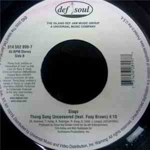 Sisqo - Thong Song / Incomplete