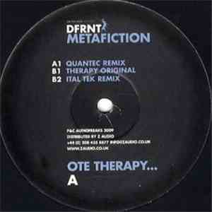 DFRNT - Metafiction Therapy...