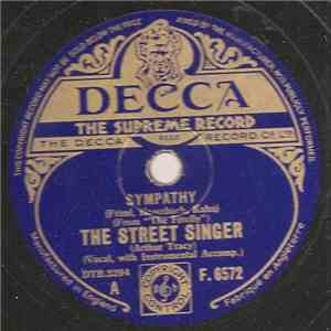 The Street Singer (Arthur Tracy) - Sympathy / Giannina Mia