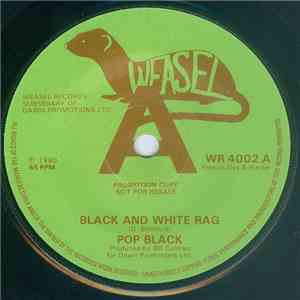 Pop Black  - Black And White Rag